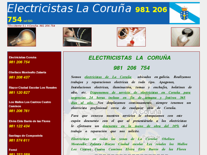 www.electricistascoruna.com