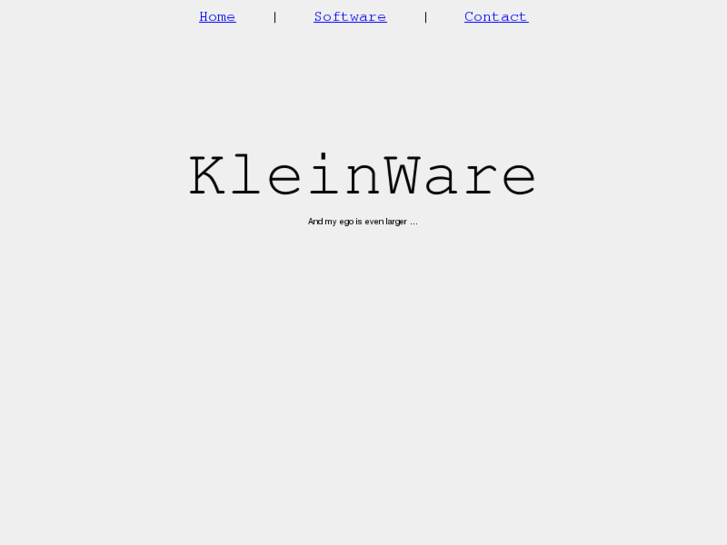 www.kleinware.net