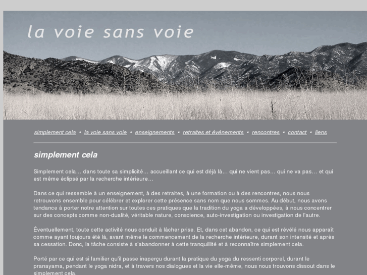 www.lavoiesansvoie.com