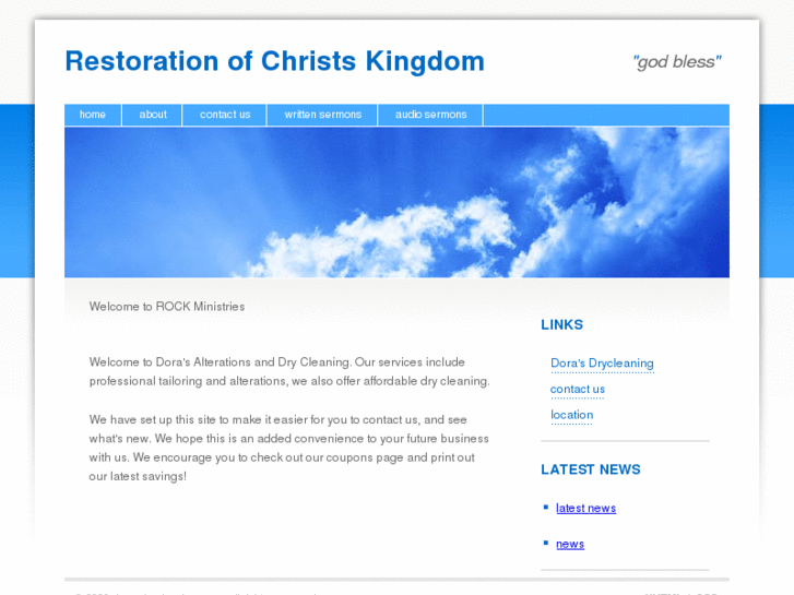 www.restorationofchristskingdom.org