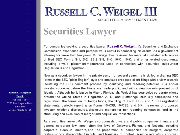 www.securities-lawyer.com