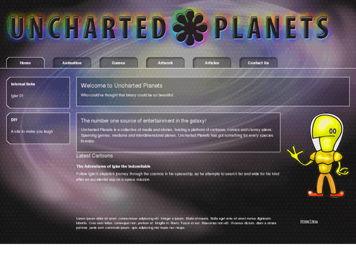 www.uncharted-planet.com