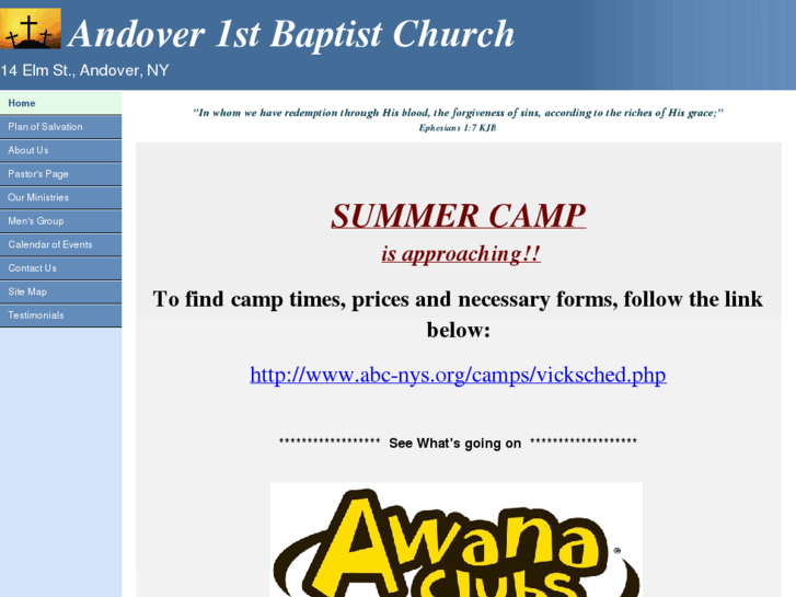 www.andover1stbaptistchurch.com