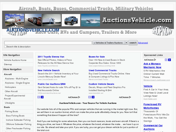 www.auctionsvehicle.com