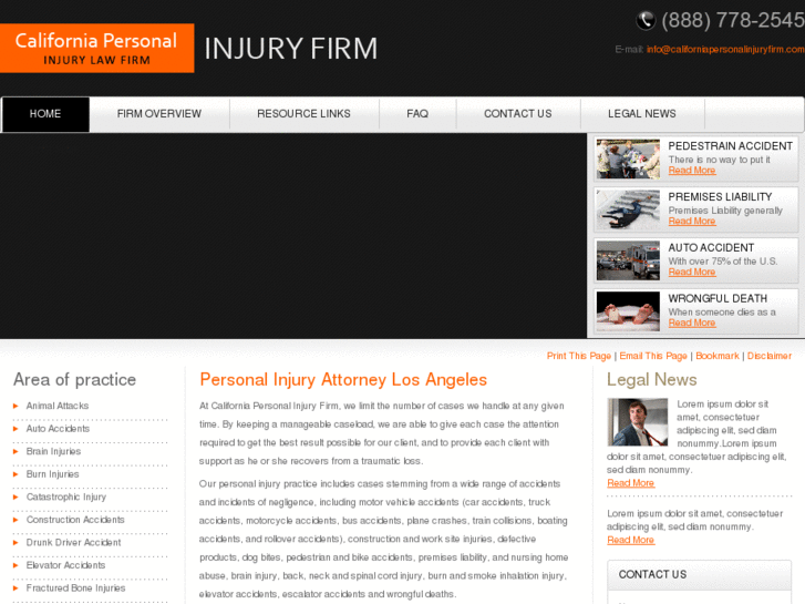 www.californiapersonalinjuryfirm.com