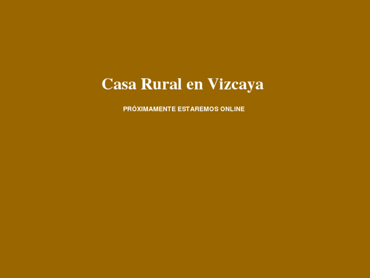 www.casaruralenvizcaya.com