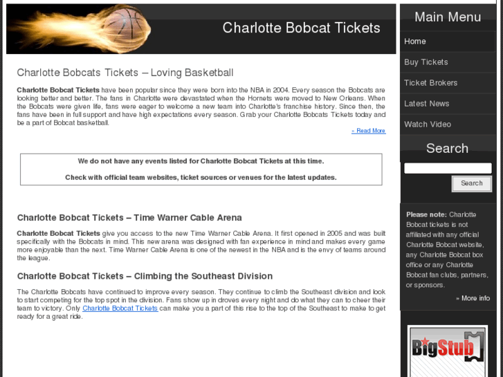 www.charlottebobcattickets.com