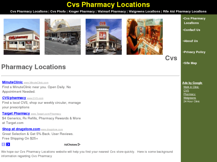 www.cvspharmacylocations.org