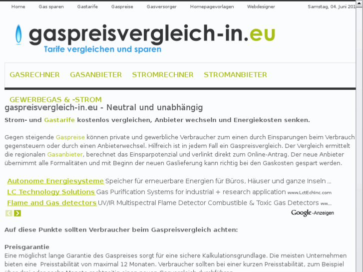 www.gaspreisvergleich-in.eu