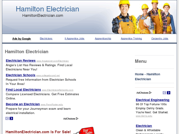 www.hamiltonelectrician.com