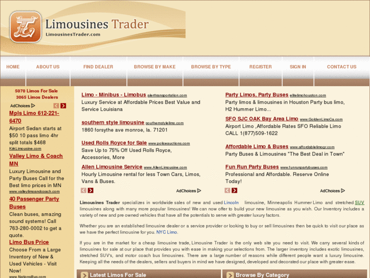 www.limousinestrader.com