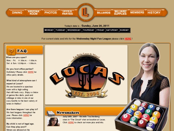 www.locasbilliards.com