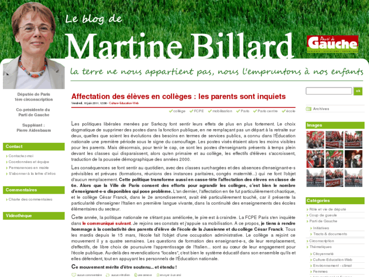 www.martinebillard-blog.org