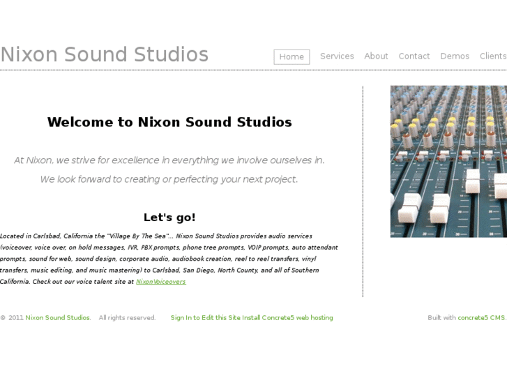 www.nixonsoundstudios.com