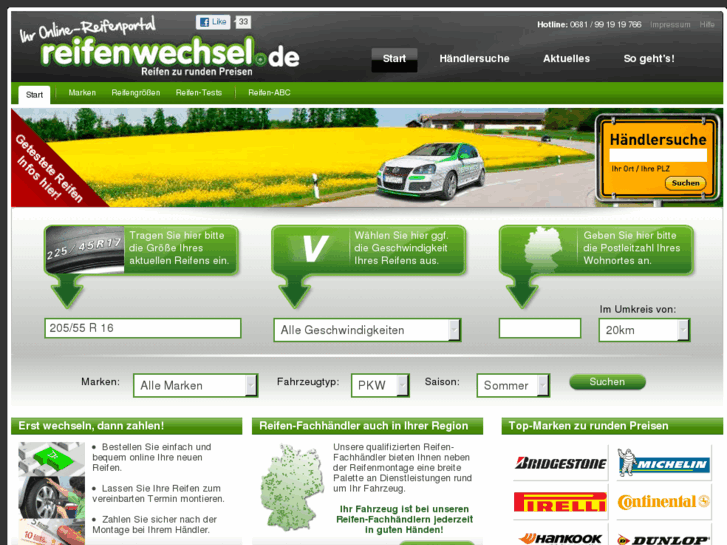 www.reifenwechsel.de