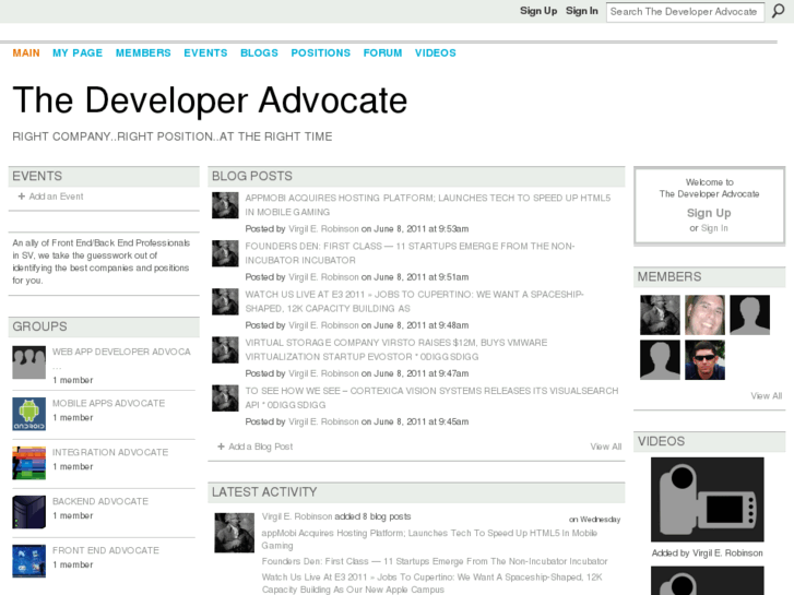 www.thedeveloperadvocate.com