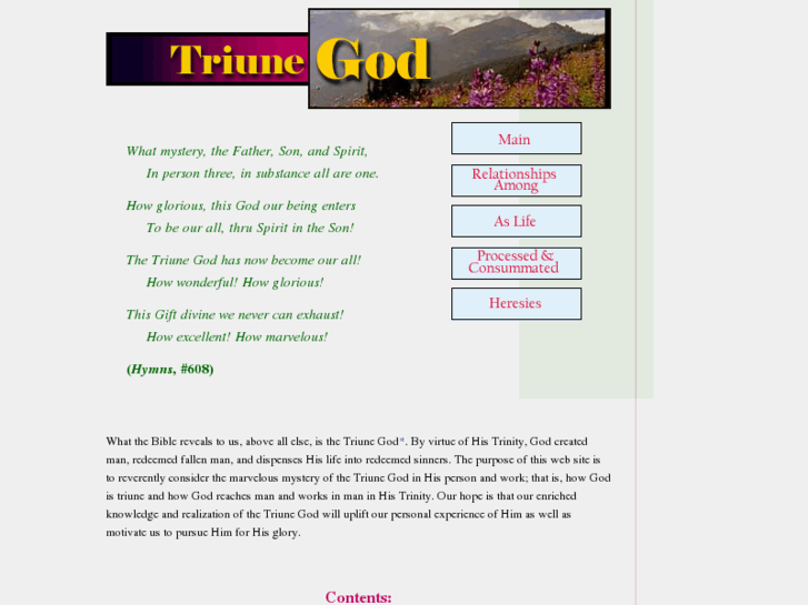 www.triunegod.org