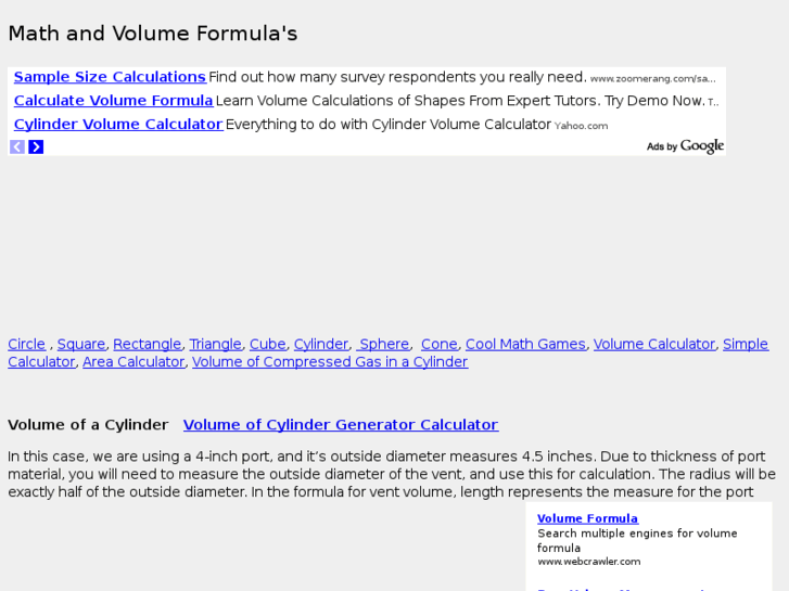 www.volumeformula.org