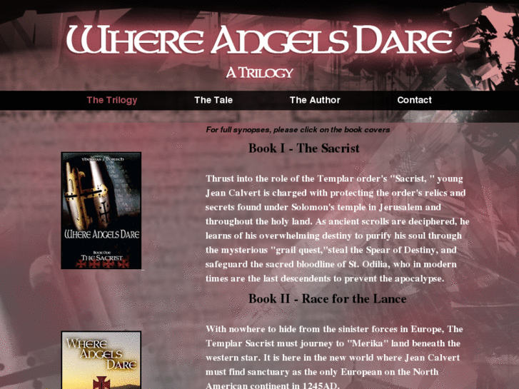 www.whereangelsdaretrilogy.com