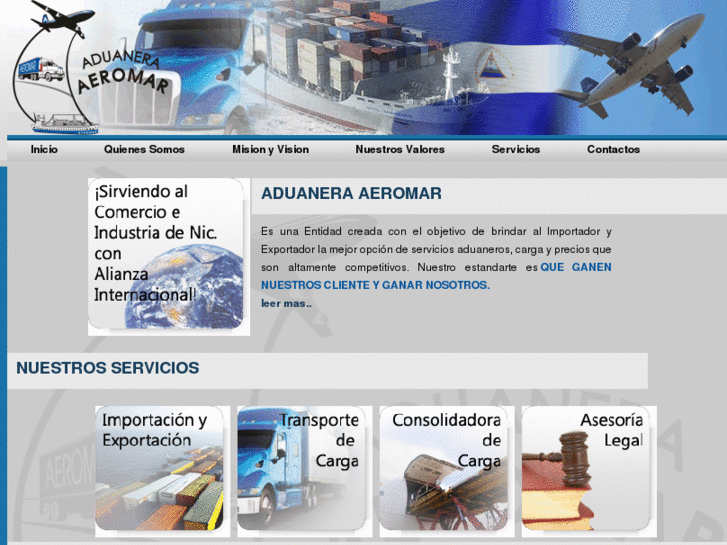 www.aeromar.com.ni