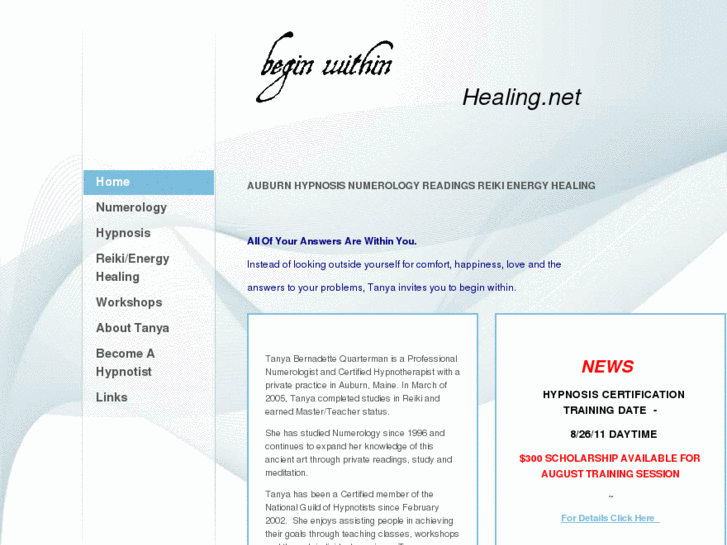 www.beginwithinhealing.net