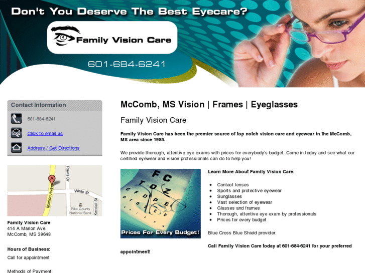 www.familyvisioncareofmccomb.com