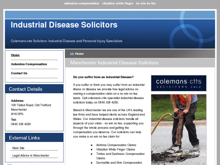 www.industrialdiseasesolicitor.com