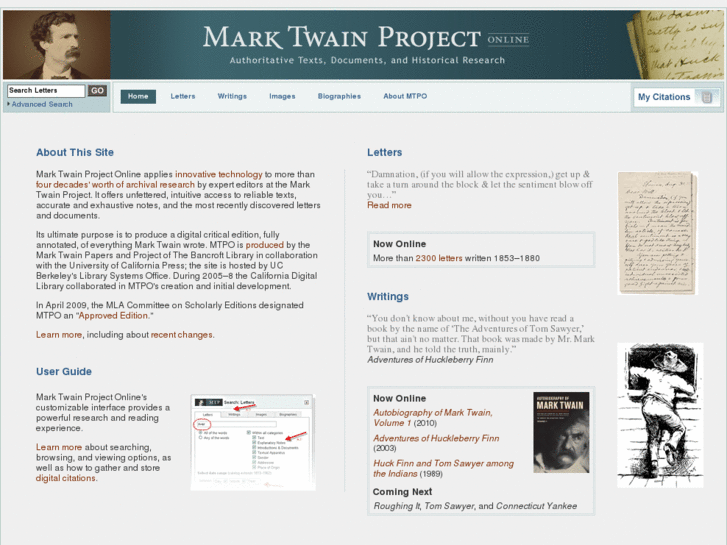 www.marktwainproject.org