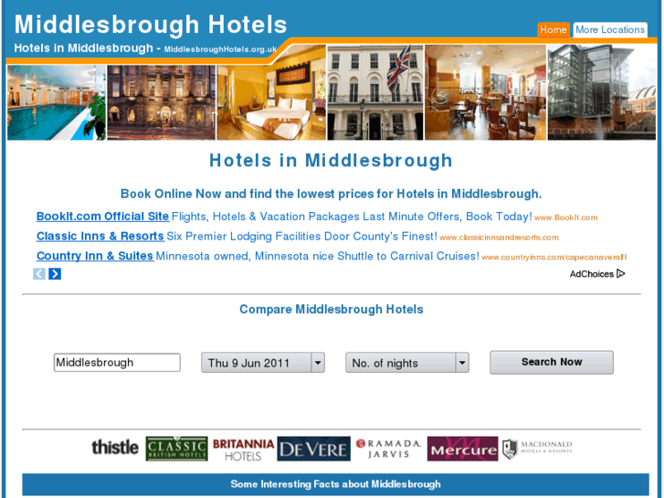 www.middlesbroughhotels.org.uk