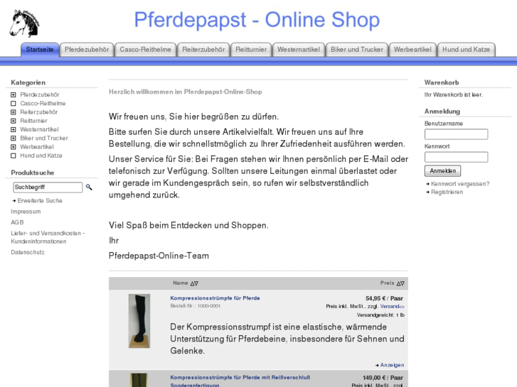 www.pferdepapst.de