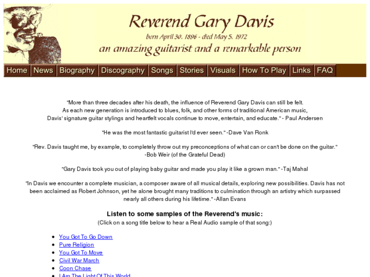 www.reverendgarydavis.com