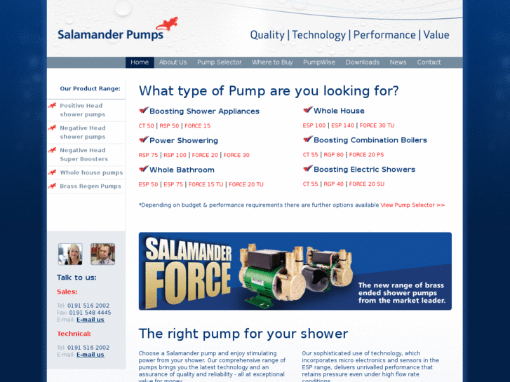 www.salamanderpumps.co.uk