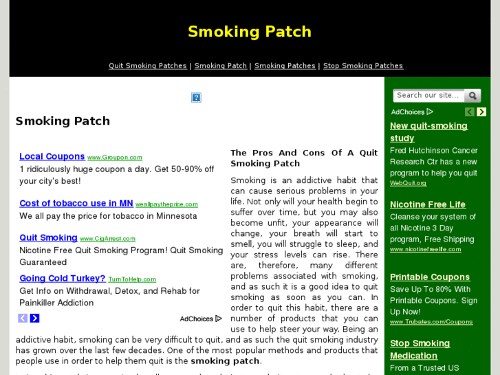 www.smokingpatch.org