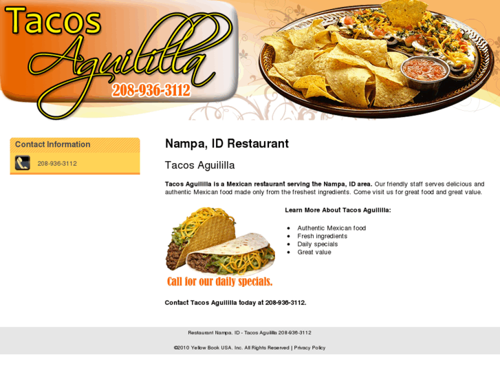 www.tacosaguililla.com