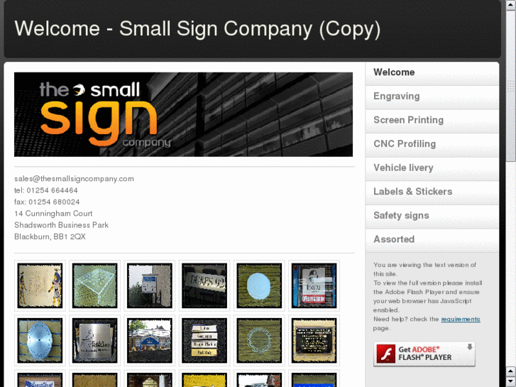 www.thesmallsigncompany.com