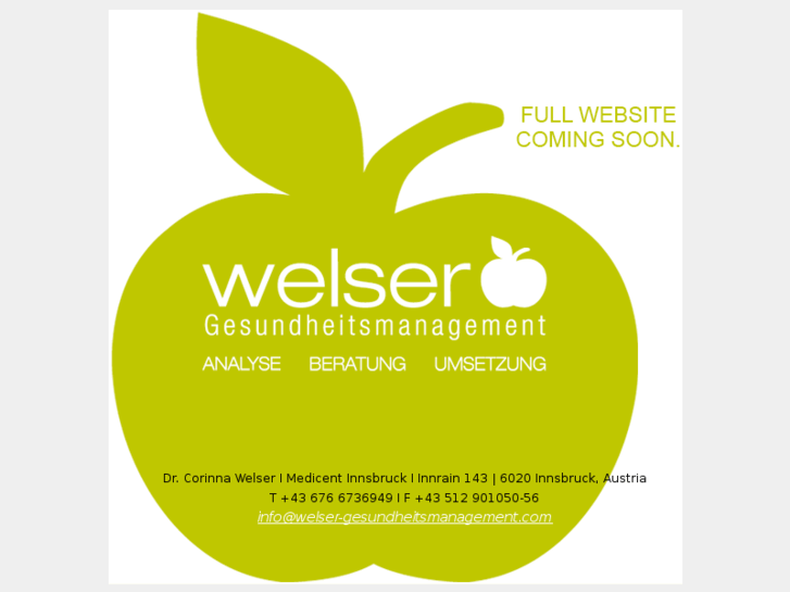 www.welser-gesundheitsmanagement.com