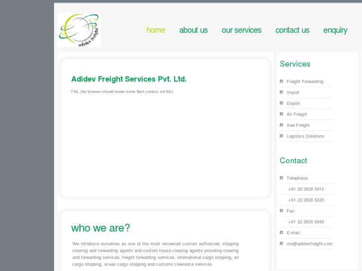 www.adidevfreight.com