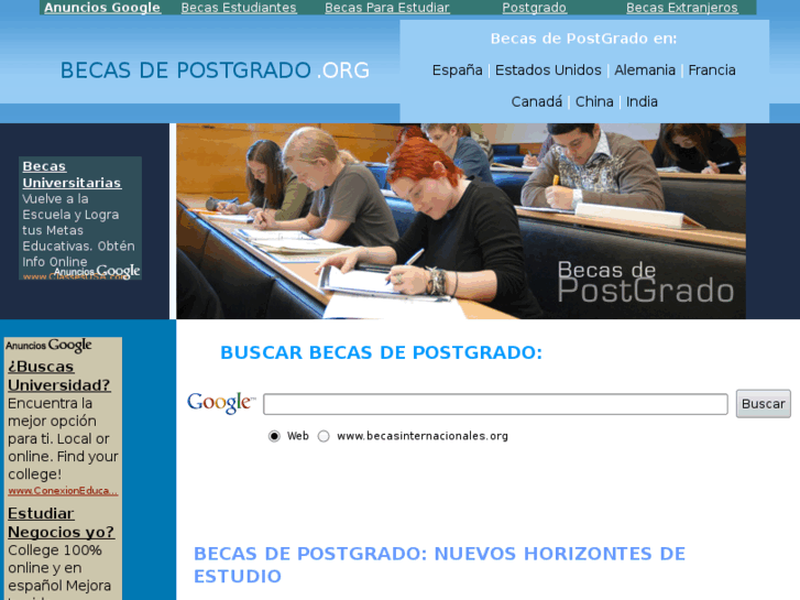 www.becasdepostgrado.com