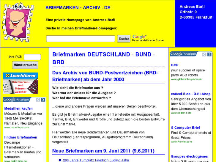 www.briefmarken-archiv.de