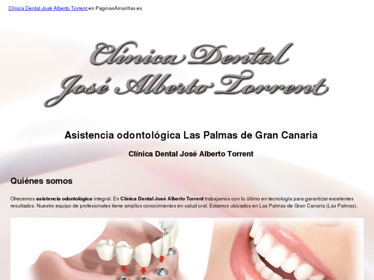 www.clinicadentaljosealbertotorrent.es