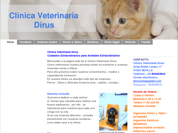 www.clinicaveterinariadirus.es