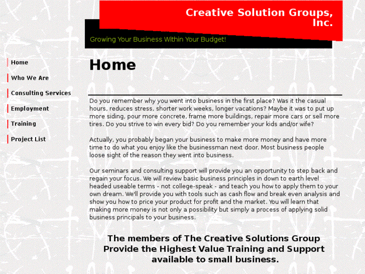 www.creativesolutiongroups.com