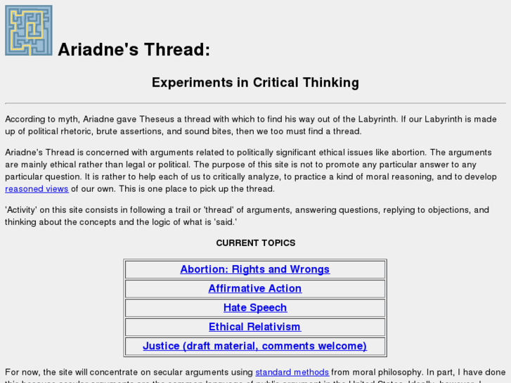 www.criticalthought.info
