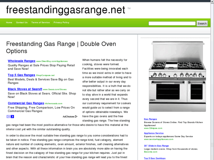 www.freestandinggasrange.net