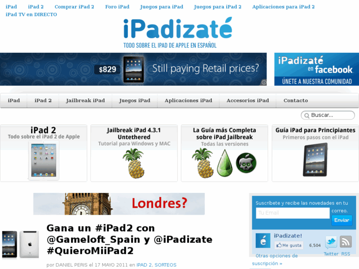 www.ipadizate.es