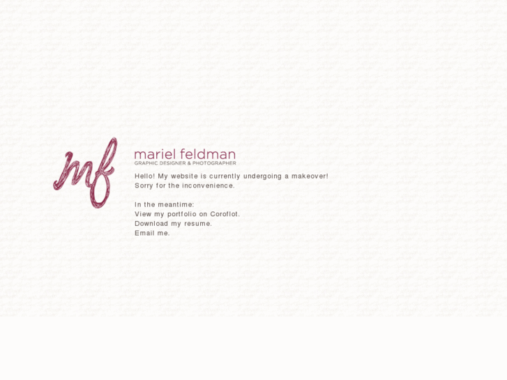 www.marielfeldman.com
