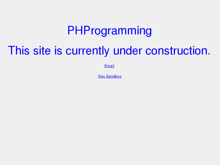 www.phprogramming.com