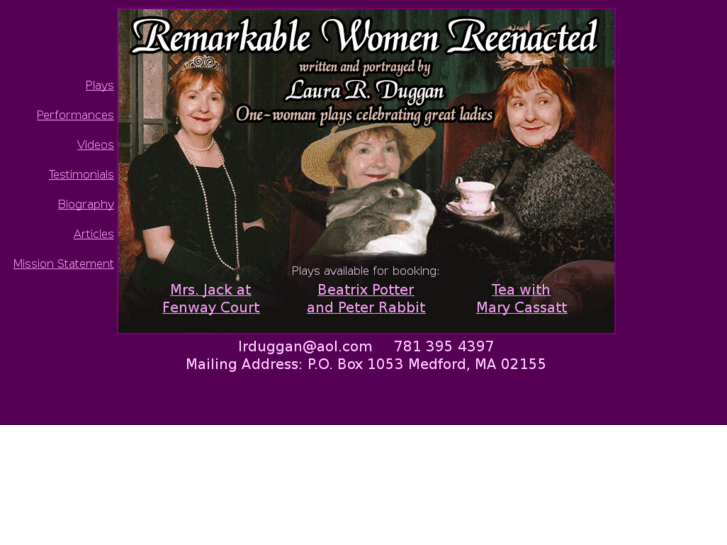 www.remarkablewomenreenacted.com