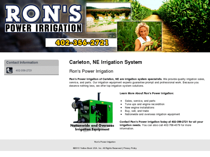 www.ronspowerirrigation.com