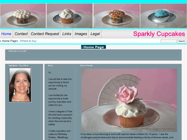 www.sparklycupcakes.com